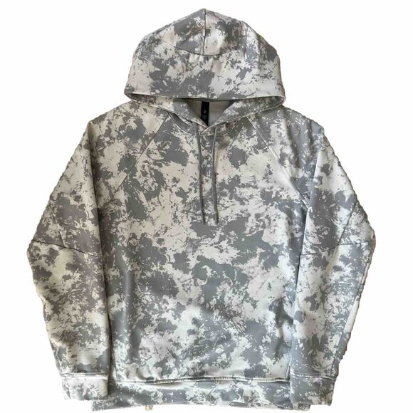 Lululemon City Sweat Hoodie Small White Hooded Pullover Yoga Athleisure Workout - Picture 1 of 9